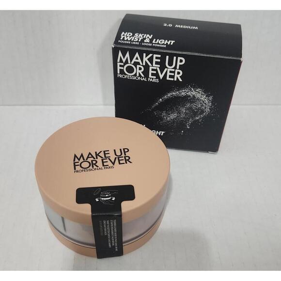 Other - Make Up For Ever HD Skin Twist & Light Loose Powder 2.0 Medium New 0.2 Oz Makeup